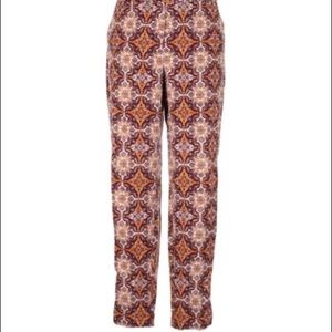 Boho Purple & Gold Pants